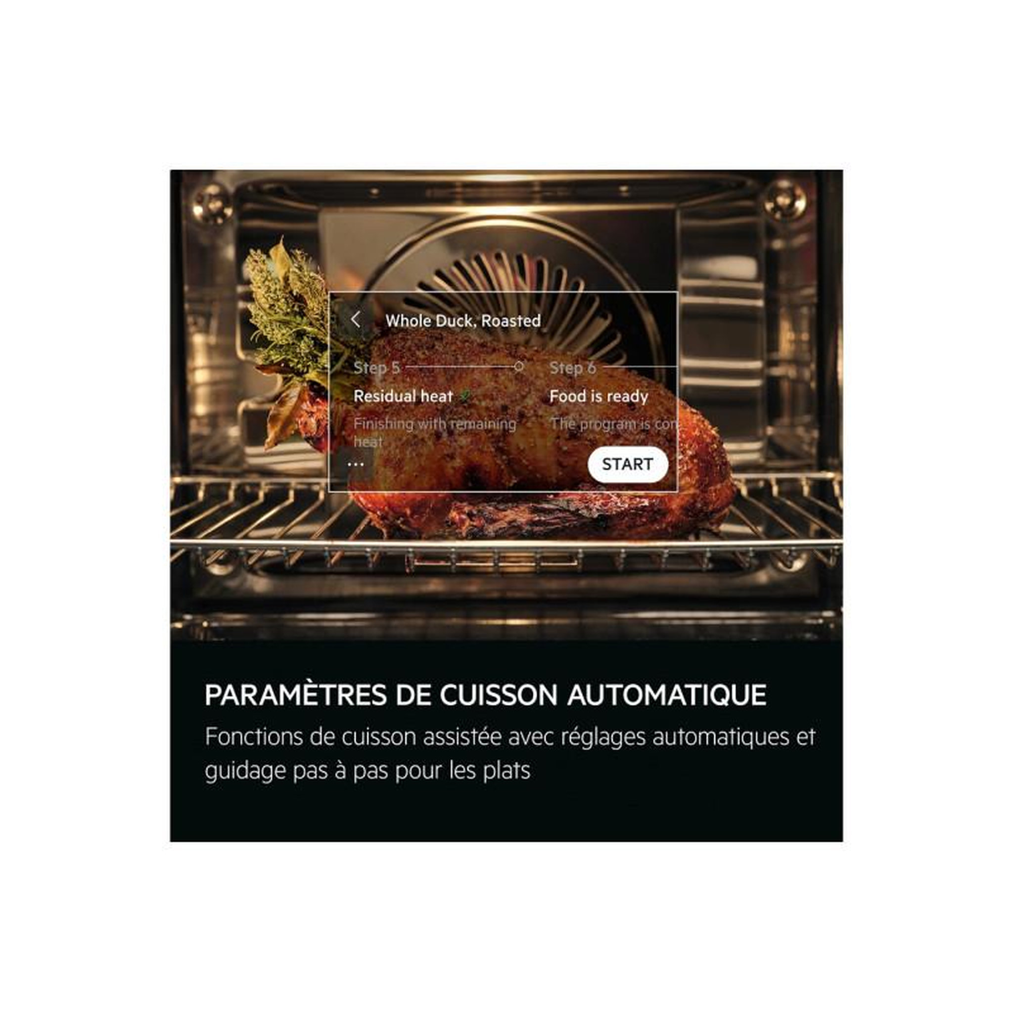 Voir la diapositive 6 : AEG Four encastrable pyrolyse AEG NBE7P731AT - Noir mat - Multifonction - Chaleur tournante