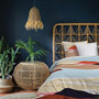 Voir la diapositive 1 : Les Ateliers du Linge Parure de housse de couette 100% coton 57fils safa