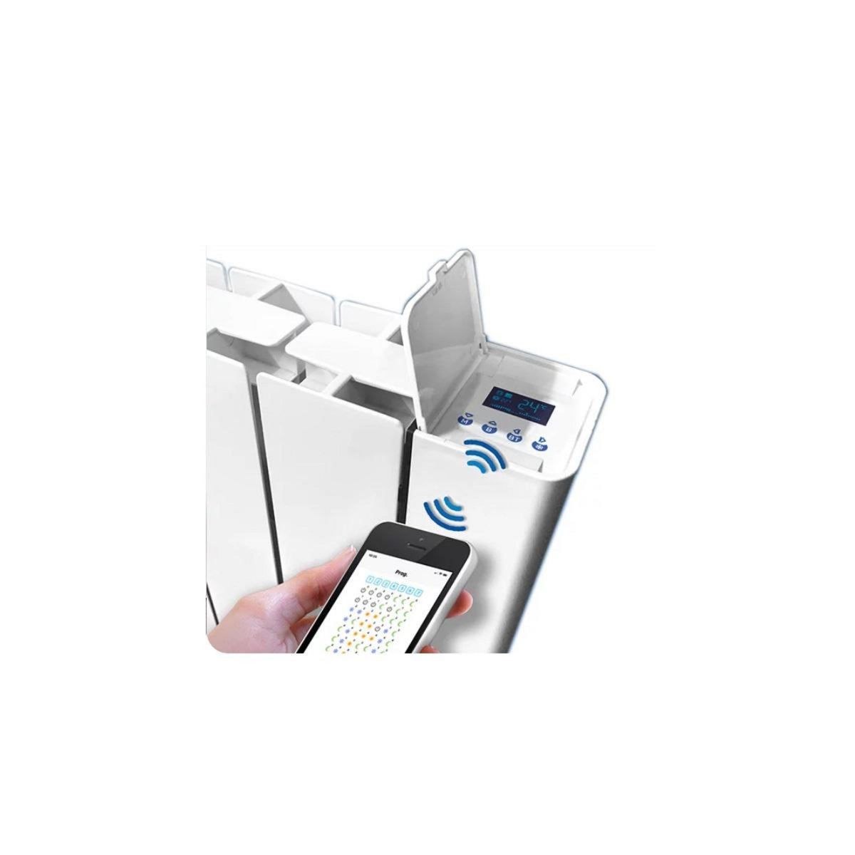 OPTIMEO Chauffage à inertie fluide 1000w - OPT-ORIBT-1000