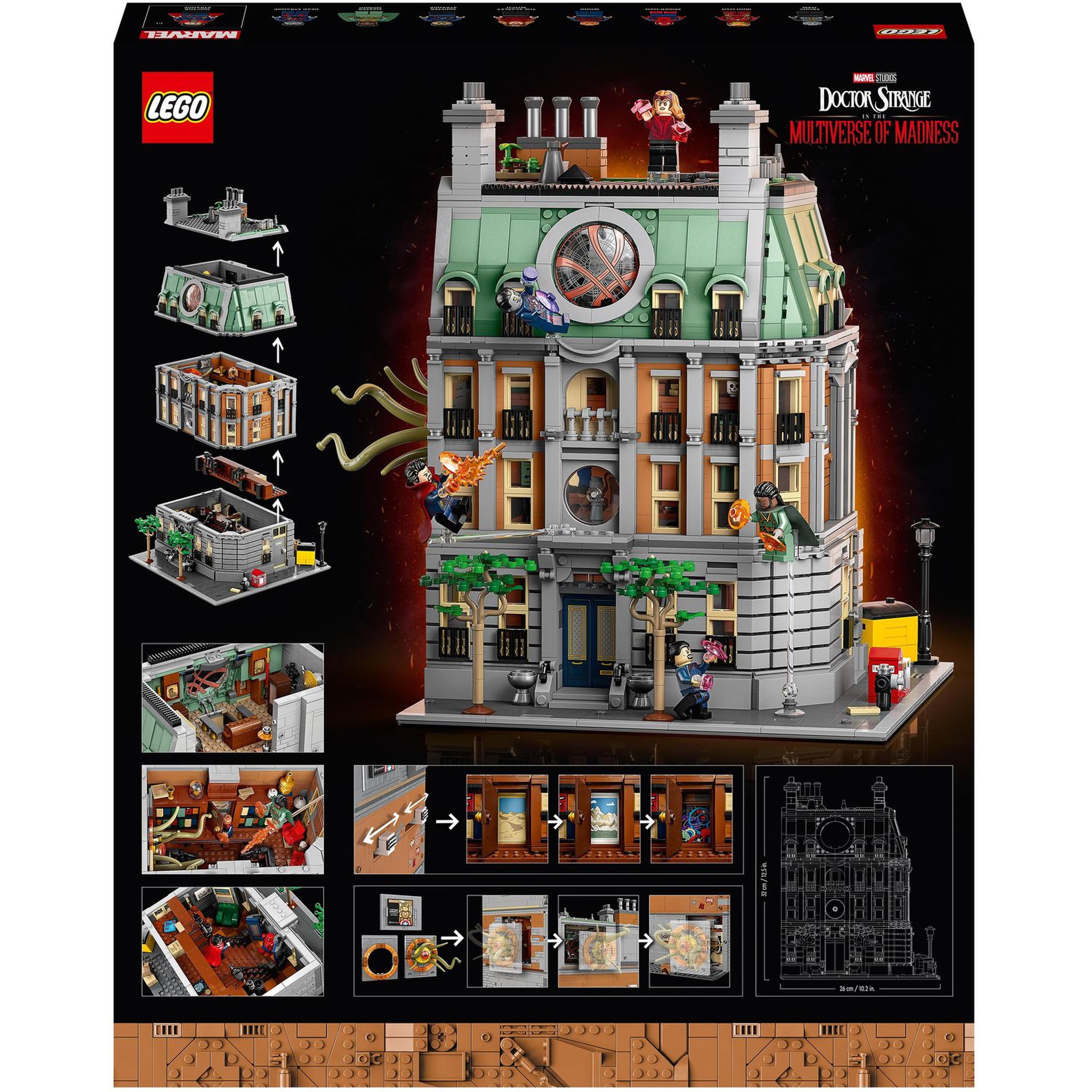 Voir la diapositive 9 : LEGO Marvel Infinity Saga 76218 Le Saint des Saints