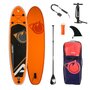 Voir la diapositive 1 : ADRENALIN Paddle Gonflable CRUISER 10'2 30'' 5'' (310x76x12,7cm) avec Pompe, Pagaie, Leash et Sac de transport