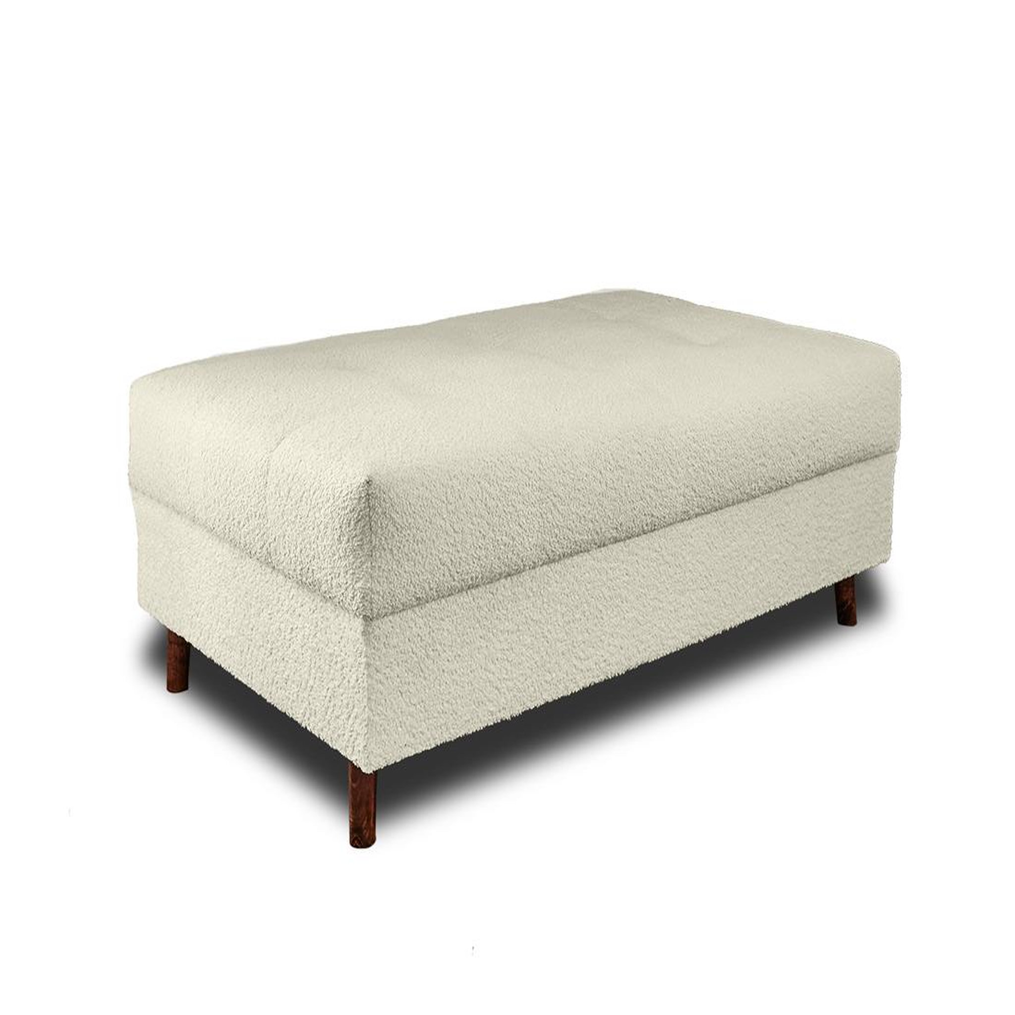 Voir la diapositive 3 : LISA DESIGN Rune - pouf modulable - en tissu bouclette