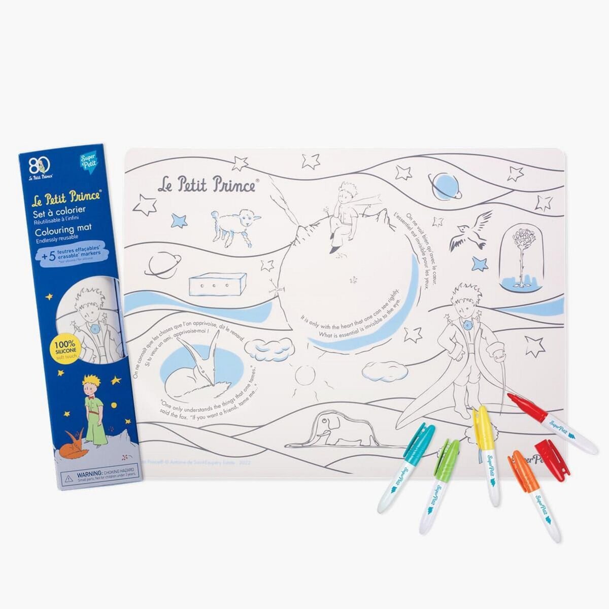 SUPER PETIT Set coloriage reutilise Le Petit Prince