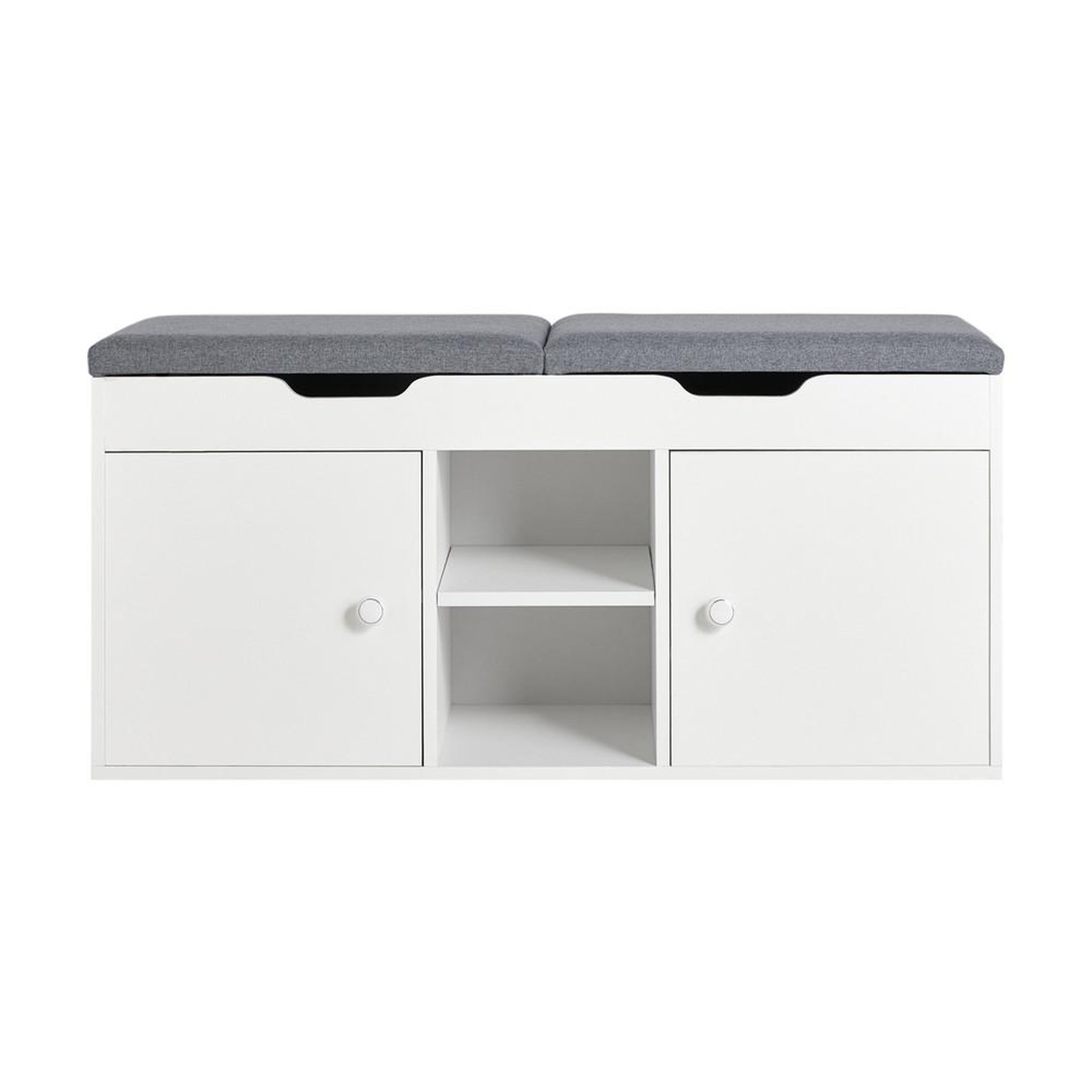 Voir la diapositive 1 : SOBUY SoBuy - Banc de rangement à chaussures avec 2 tiroirs - Moderne - FSR96