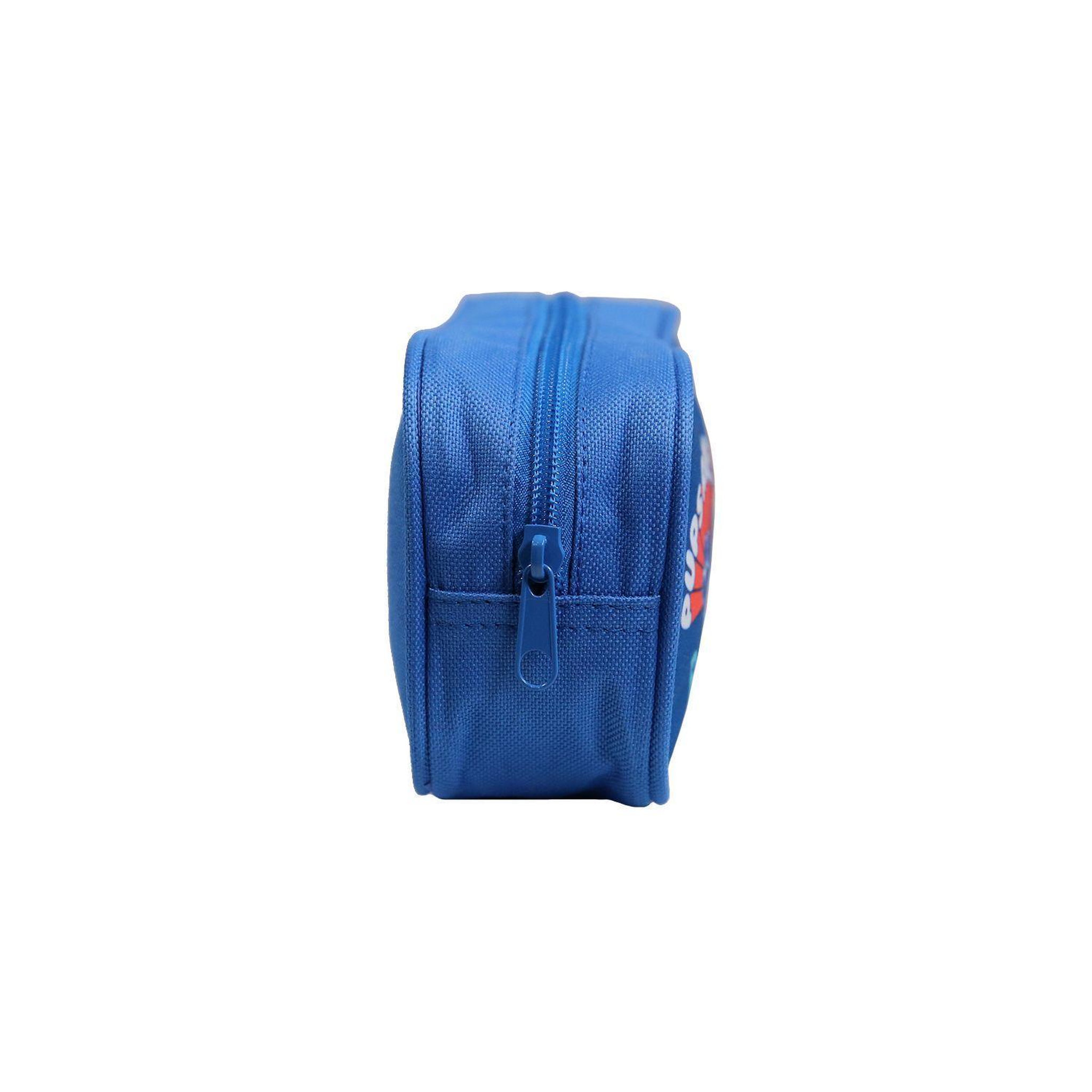 Voir la diapositive 3 : Bagtrotter Trousse scolaire rectangulaire Pat'Patrouille Bleue Bagtrotter