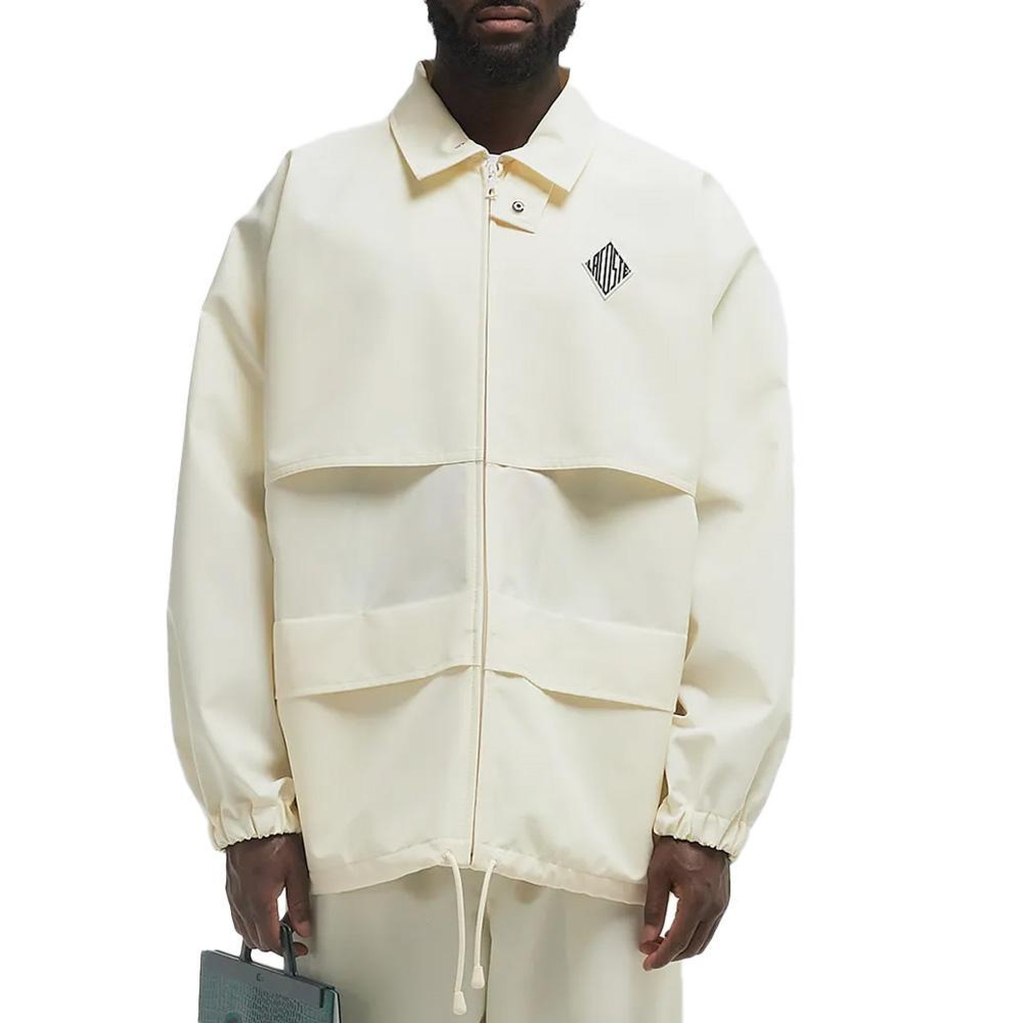 Lacoste Veste Jaune Pâle Homme Lacoste Runway Twill. Coloris disponibles : Jaune