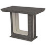 Voir la diapositive 1 : Paris Prix Table Console Extensible Effet Béton  Rui  50-250cm Gris