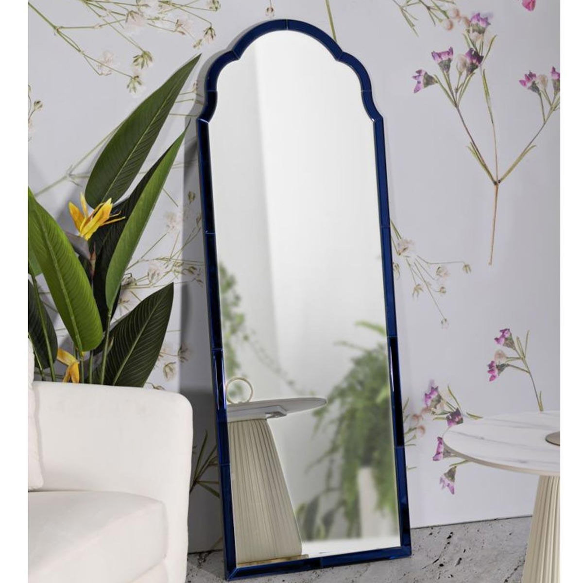 Paris Prix Miroir Mural  Tangier  150cm Bleu