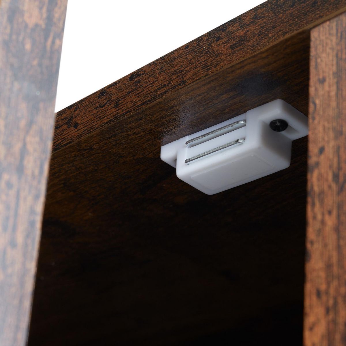 tectake Table de chevet Style industriel 40 x 43 x 605 cm