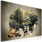 Paris Prix Tableau Imprimé  The Bear in the Forest. Coloris disponibles : Multicolore
