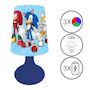 Voir la diapositive 2 : Lexibook Mini lampe de chevet veilleuse sans fil Sonic