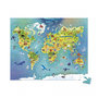 Voir la diapositive 2 : Juratoys-Janod Puzzle autour du monde 100 pieces