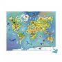 Voir la diapositive 2 : Juratoys-Janod Puzzle autour du monde 100 pieces