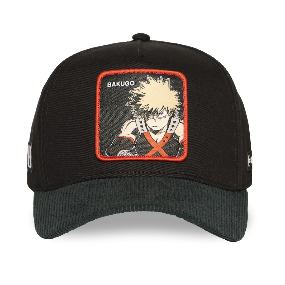 CAPSLAB Casquette trucker prenium semi curved Logo Bakugo