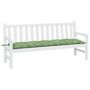 Voir la diapositive 3 : VIDAXL Coussin de banc de jardin motif de feuilles 180x50x7 cm