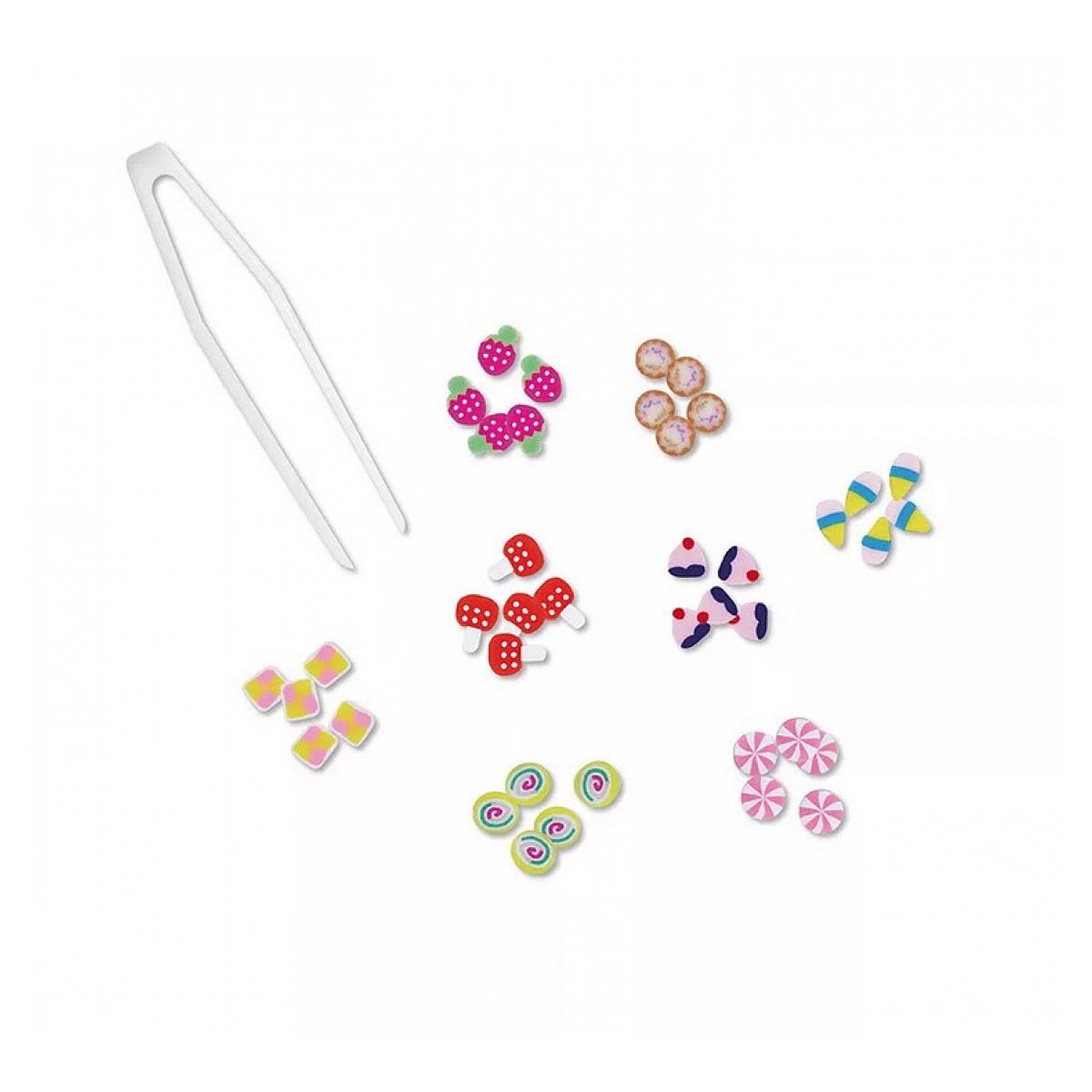 Voir la diapositive 3 : Juratoys-Janod Kit Créatif Mini Canes Gourmandises : Décorez Vos Tableaux avec des Sucreries