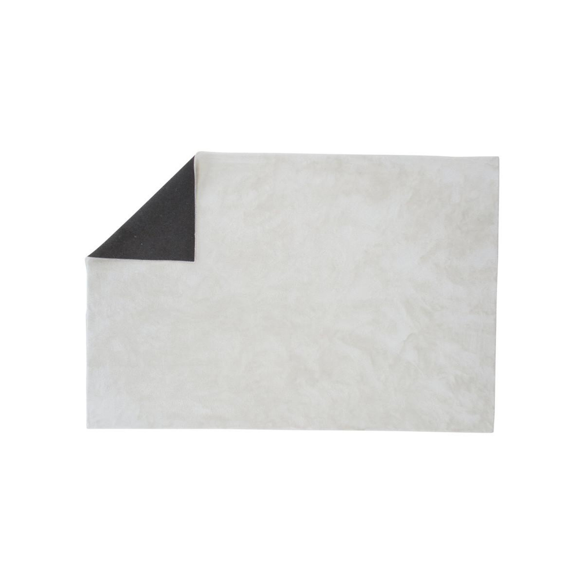 Voir la diapositive 2 : Paris Prix Tapis design uni  blanca  160x230cm blanc