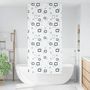 Voir la diapositive 2 : VIDAXL Store enrouleur de douche 100x240 cm largeur du tissu 96 cm