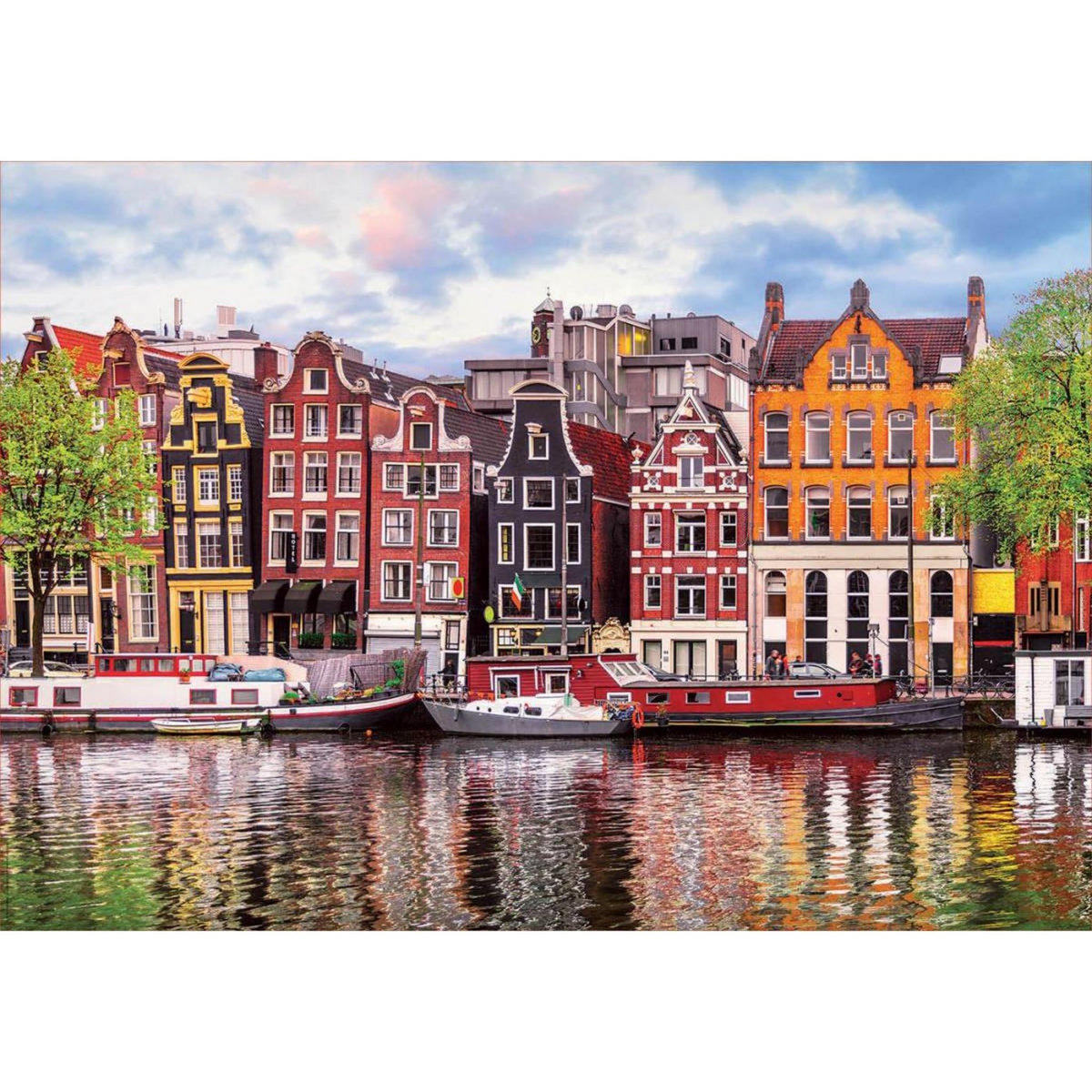 EDUCA Puzzle 1000 pcs - Maisons dansantes Amsterdam