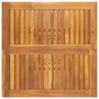 Voir la diapositive 5 : VIDAXL Table de bistro 75x75x110 cm Bois d'acacia massif