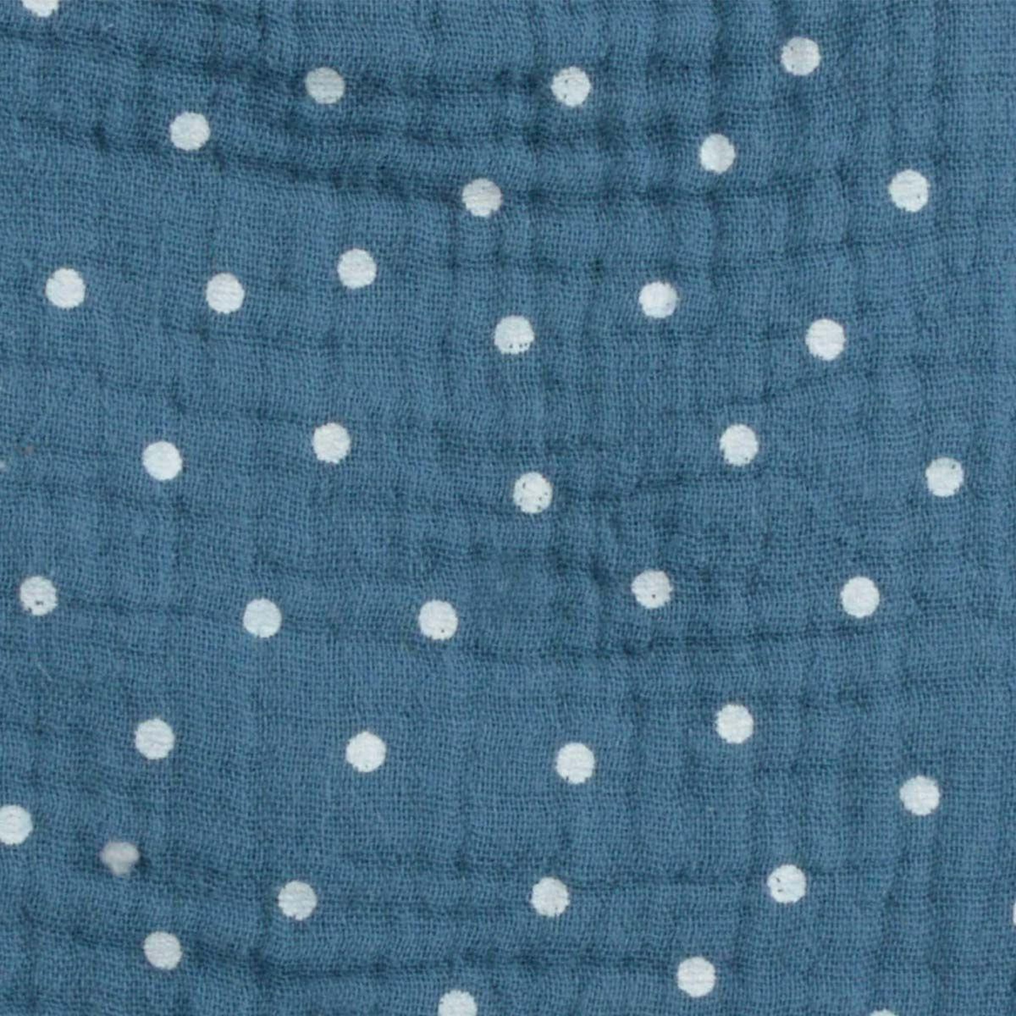 Voir la diapositive 2 : BEBE DOUCEUR Lot de 2 bavoirs bébé  absorbant  27cm bleu foncé