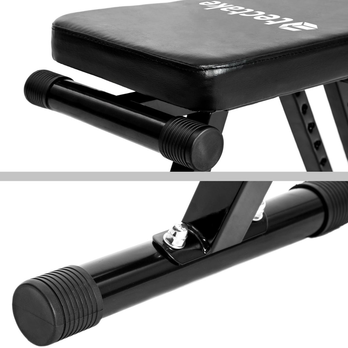 tectake Banc de musculation Abdominaux, Dorsaux Pectoraux Pliable