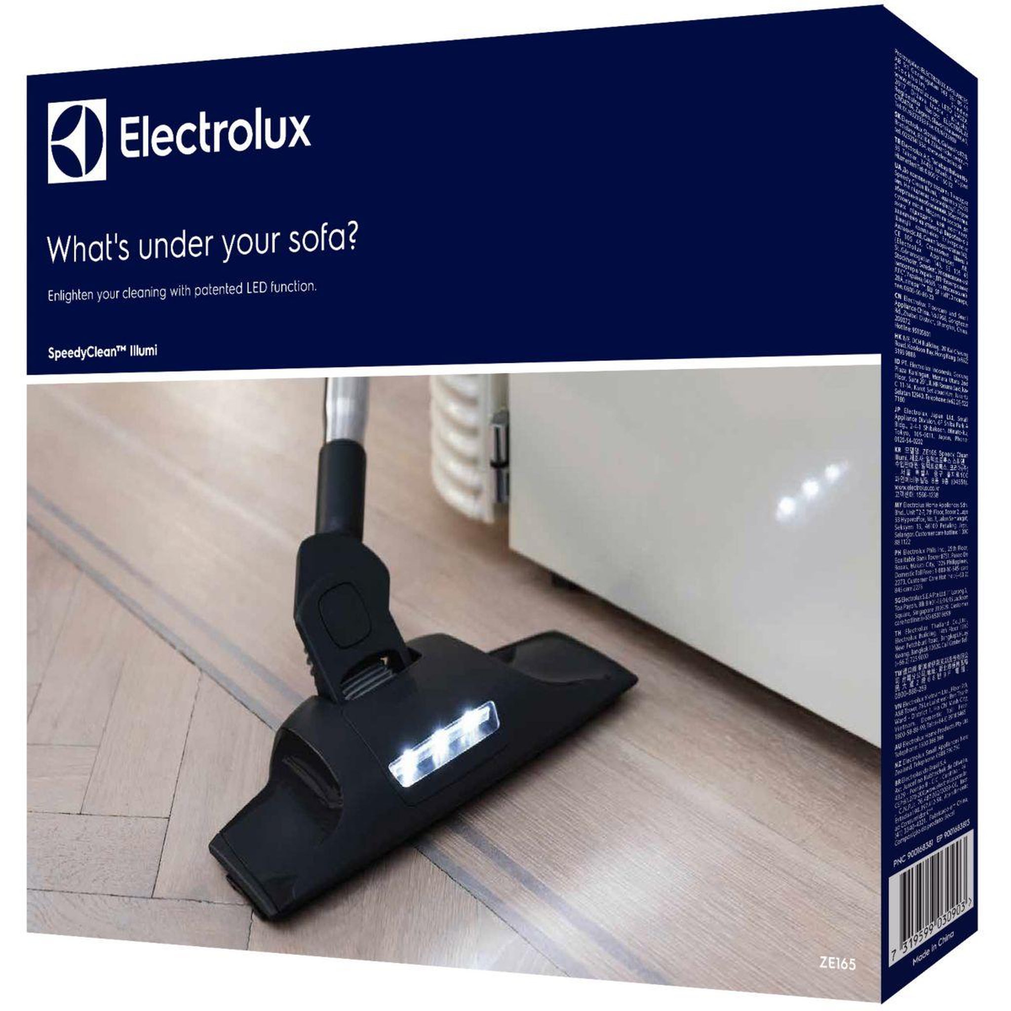 ELECTROLUX Brosse ze165 led extra plate sols durs tous modèles