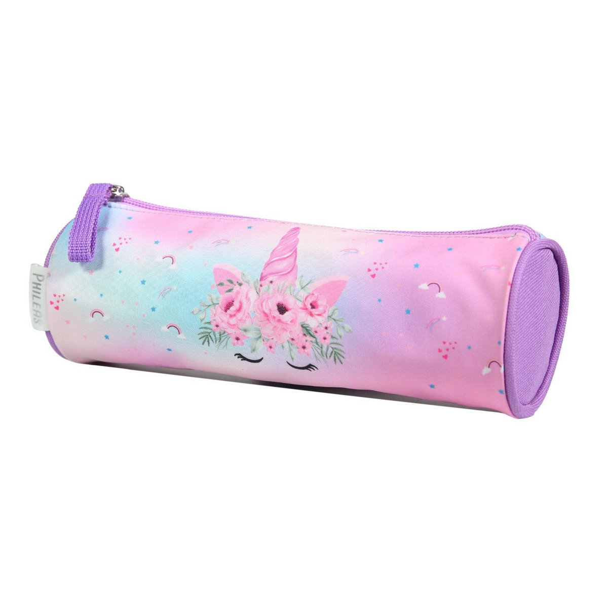 Bagtrotter Bagtrotter Trousse scolaire ronde Phileas Violet