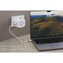 Voir la diapositive 4 : Skross Adaptateur de voyage 45W + Chargeur rapide + cable
