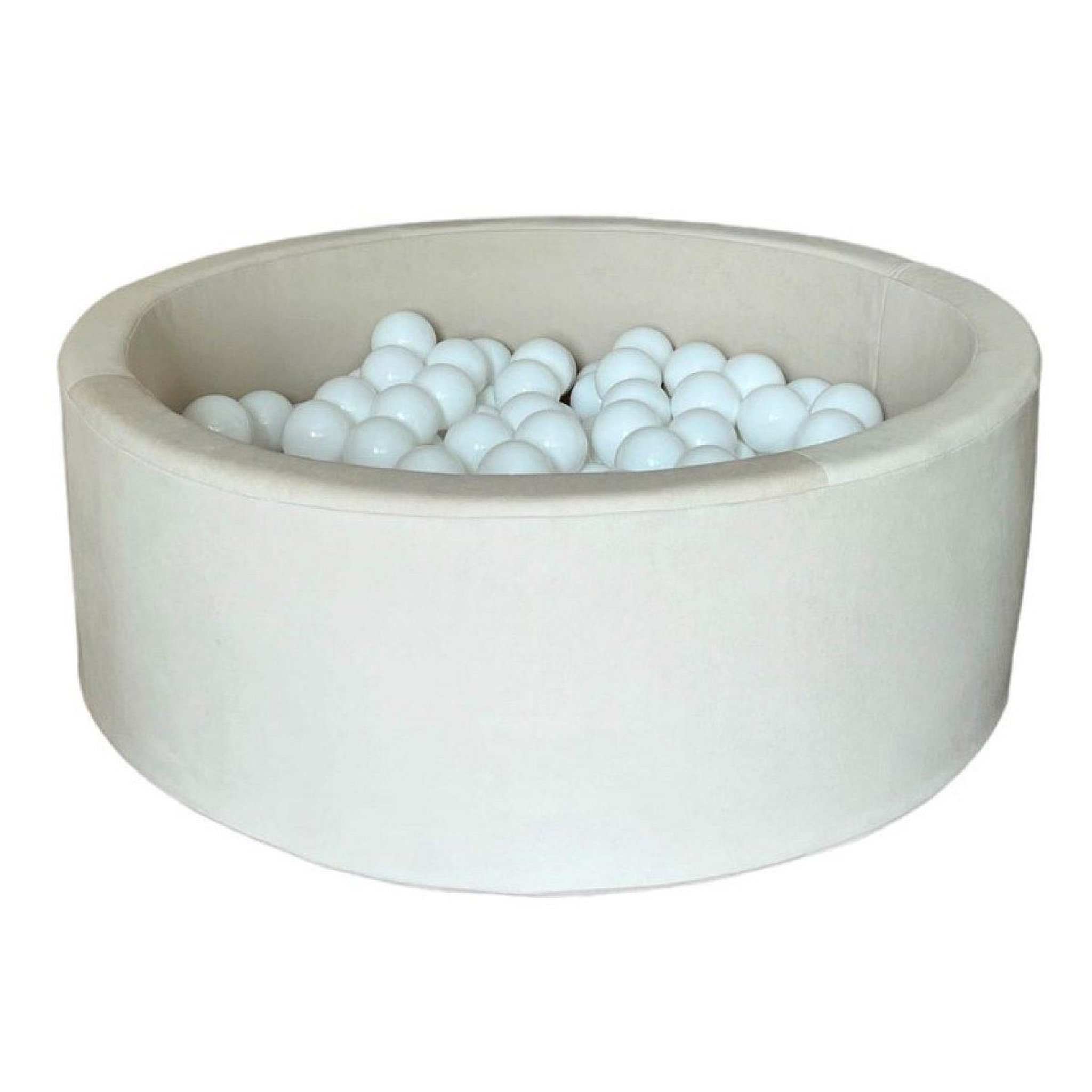 MONIO FOR KIDS Piscine à balles trinity 90 cm crème + 200 balles