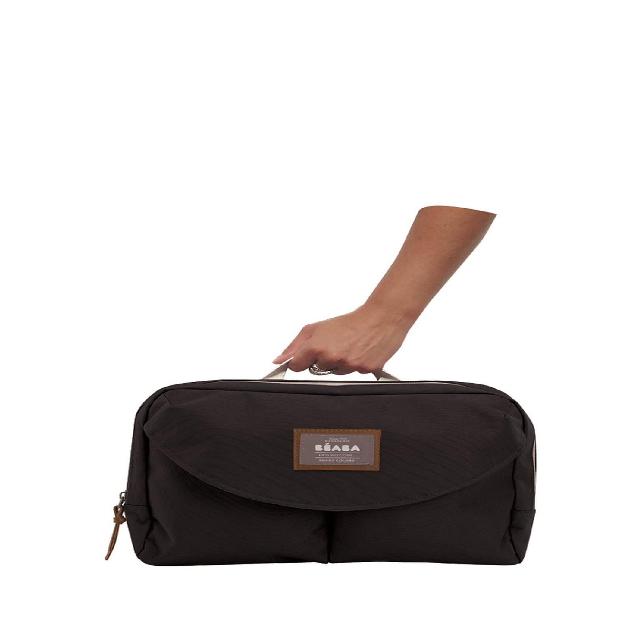 Voir la diapositive 3 : BEABA Sac à langer modulable grande contenance GENEVE II - Noir