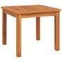 VIDAXL Table basse 40x40x36 cm bois d'acacia massif