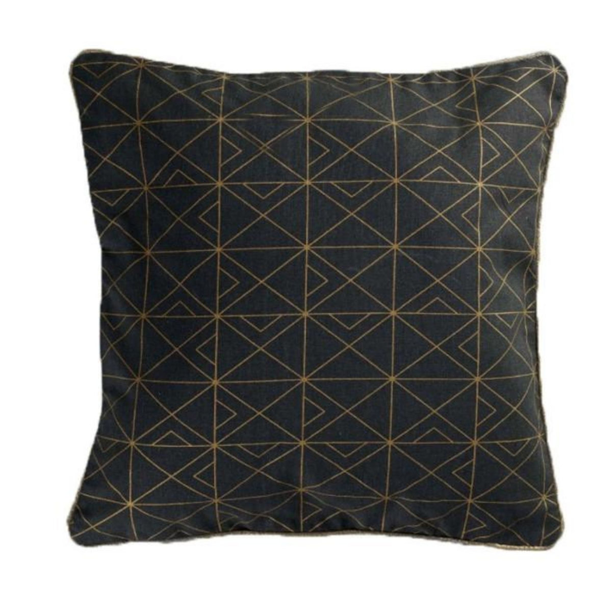 Paris Prix Coussin Déco  Quadris  40x40cm Anthracite