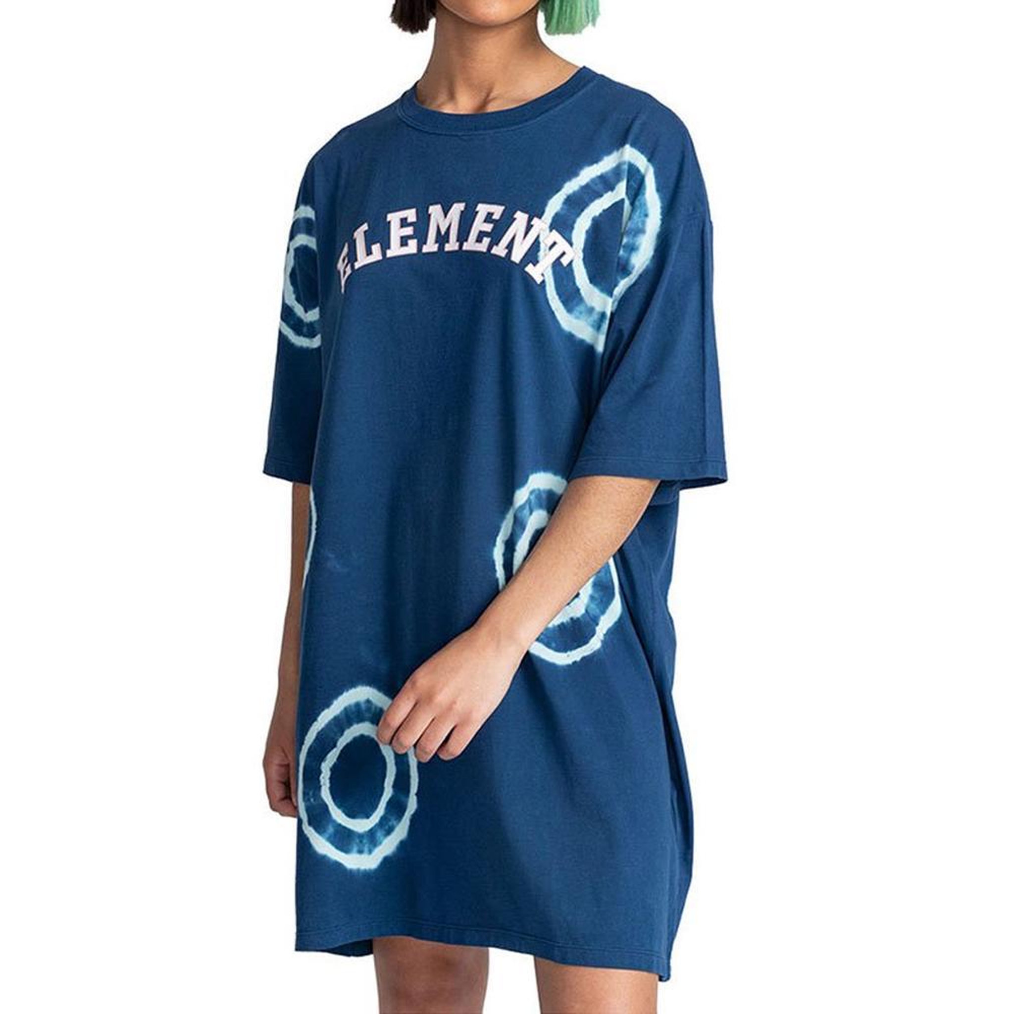 RVCA Robe  Femme Element Szyget Circles. Coloris disponibles : Bleu