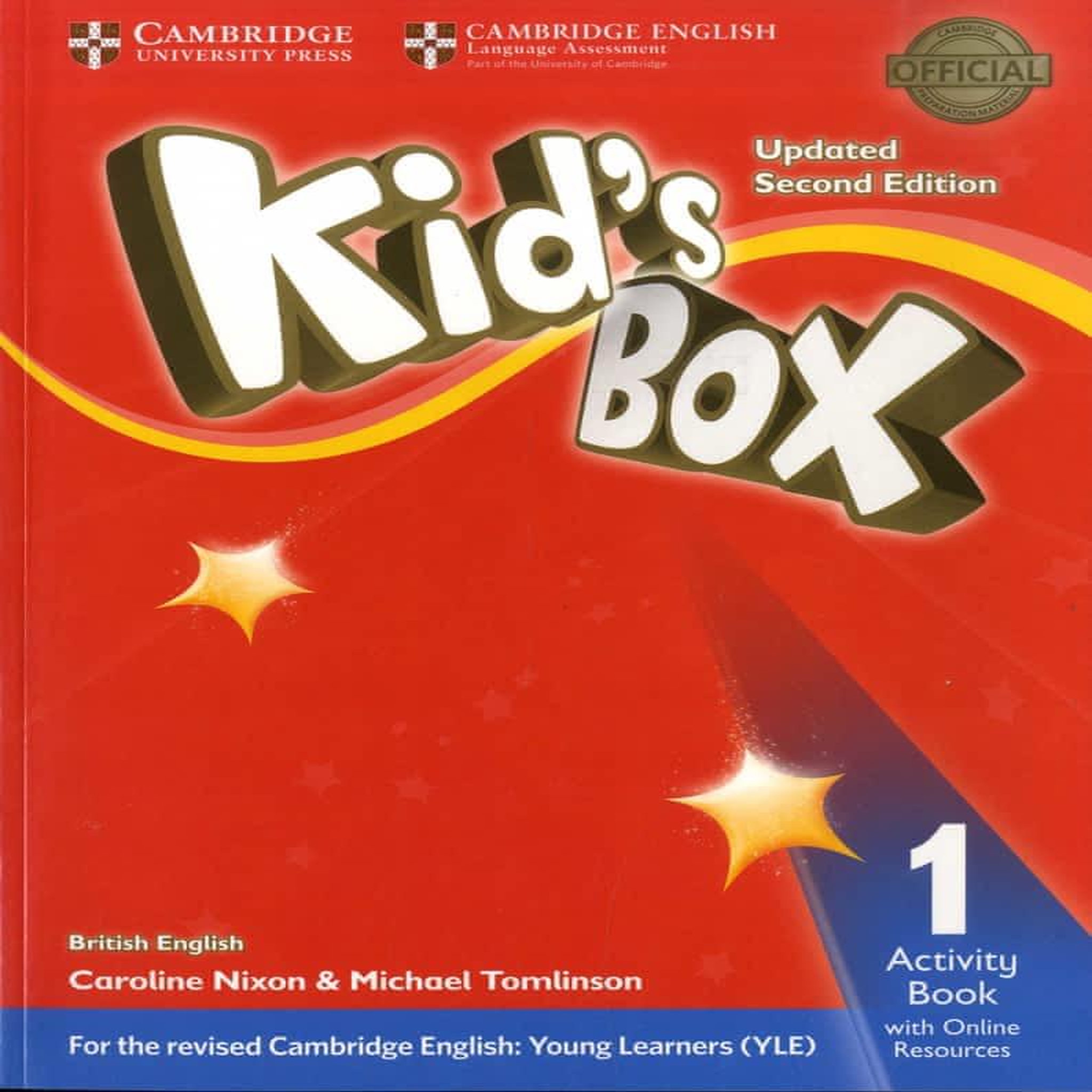 KID'S BOX 1. ACTIVITY BOOK WITH ONLINE RESOURCES, 2ND EDITION, EDITION EN ANGLAIS, Tomlinson Michael