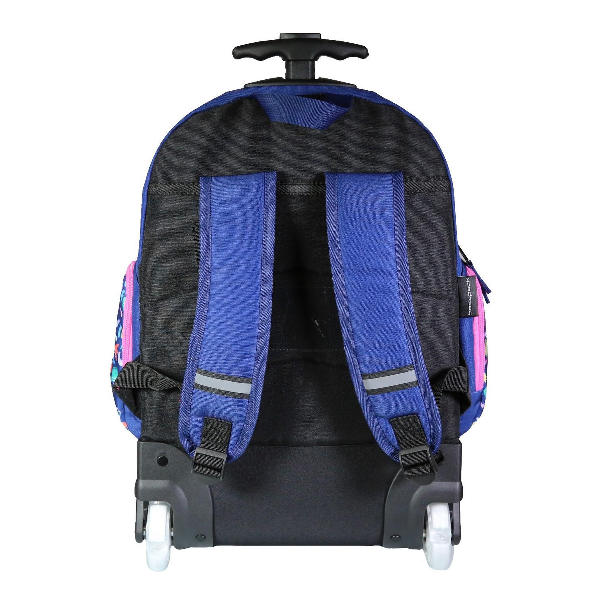 Voir la diapositive 4 : BODYPACK Bodypack Sac à dos à roulettes 2 compartiments Doodle Multicolore