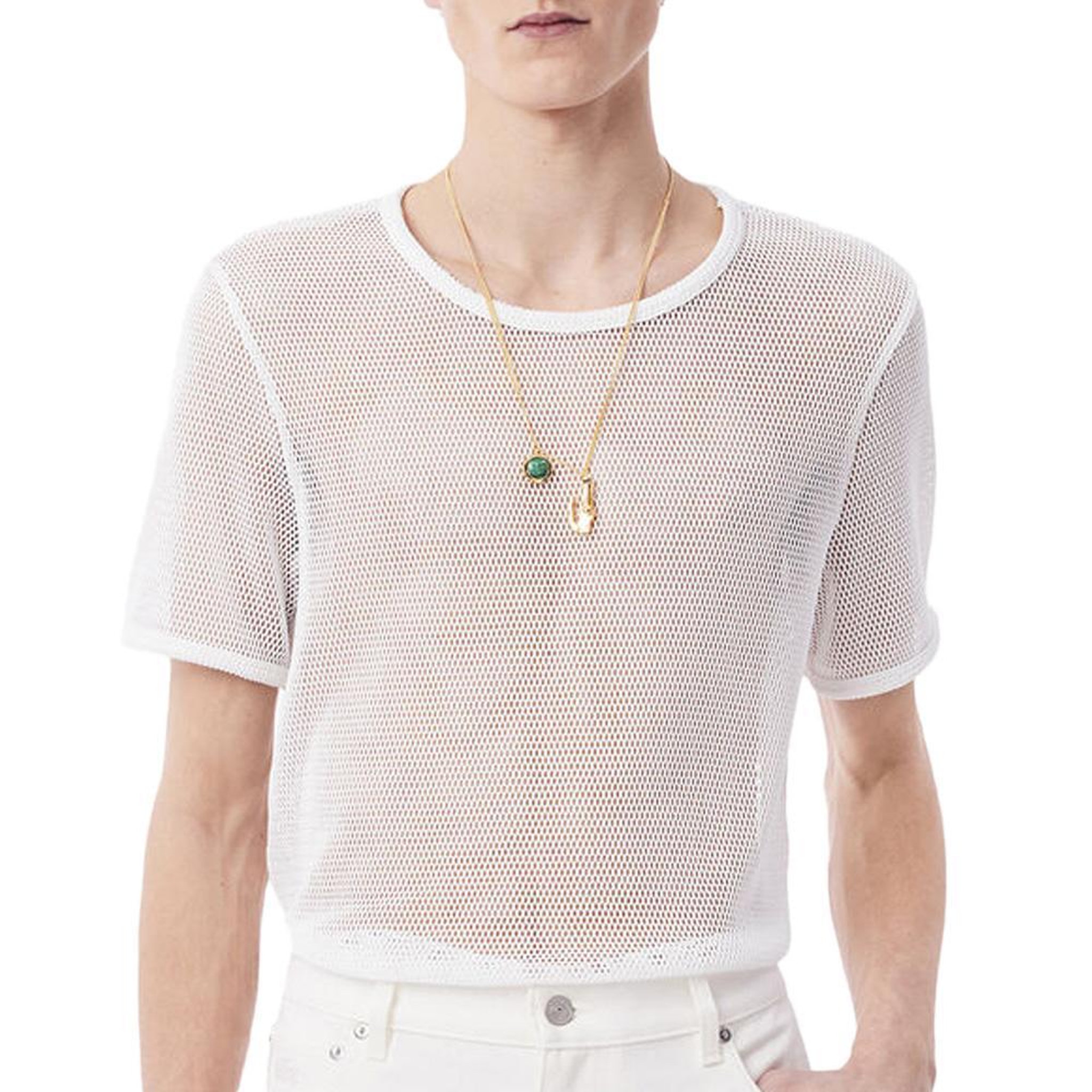 Voir la diapositive 1 : Lacoste T shirt  Filet Homme Lacoste Runway Mesh