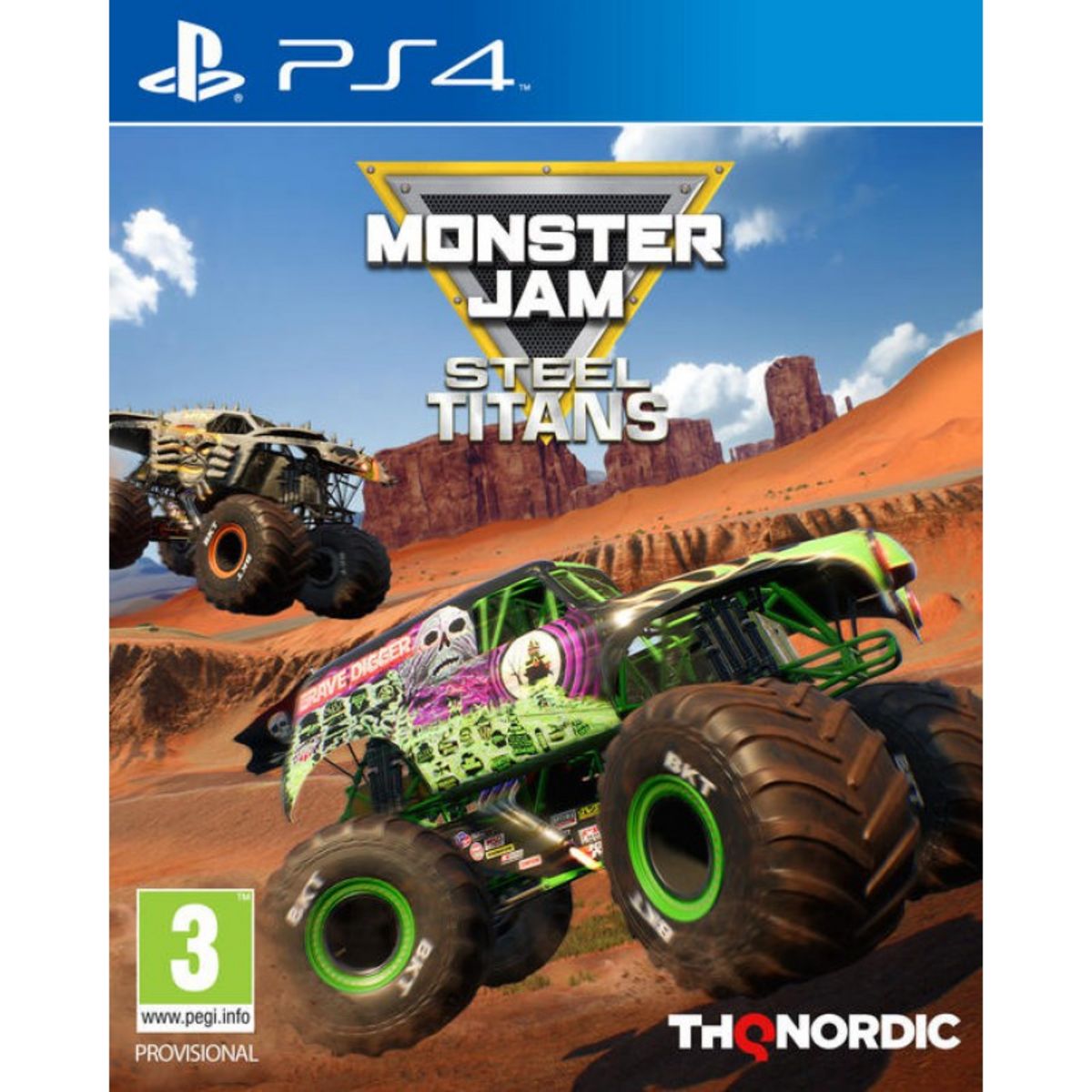 Monster Jam Steel Titans  PS4