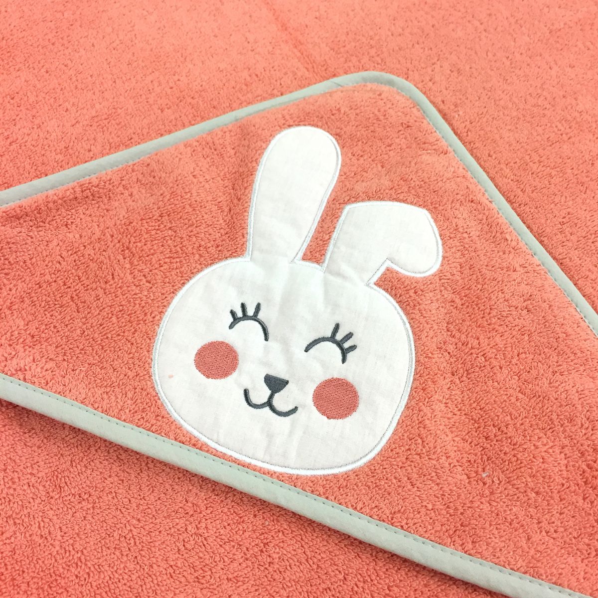 Babycalin Cape de bain éponge couleur à capuche