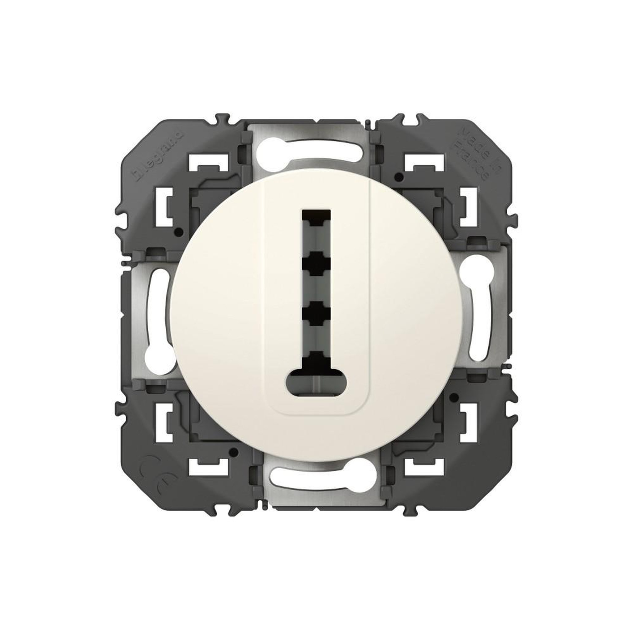 Legrand Prise téléphone Dooxie, LEGRAND, blanc