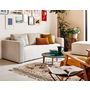 Voir la diapositive 3 : BEST MOBILIER Topaze - pouf - en velours côtelé