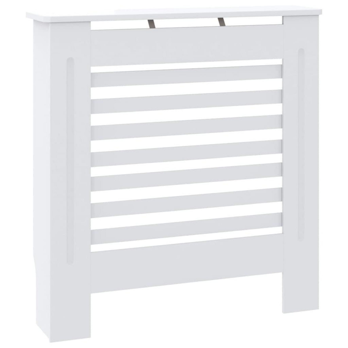 VIDAXL Cache-radiateur MDF Blanc 78 cm