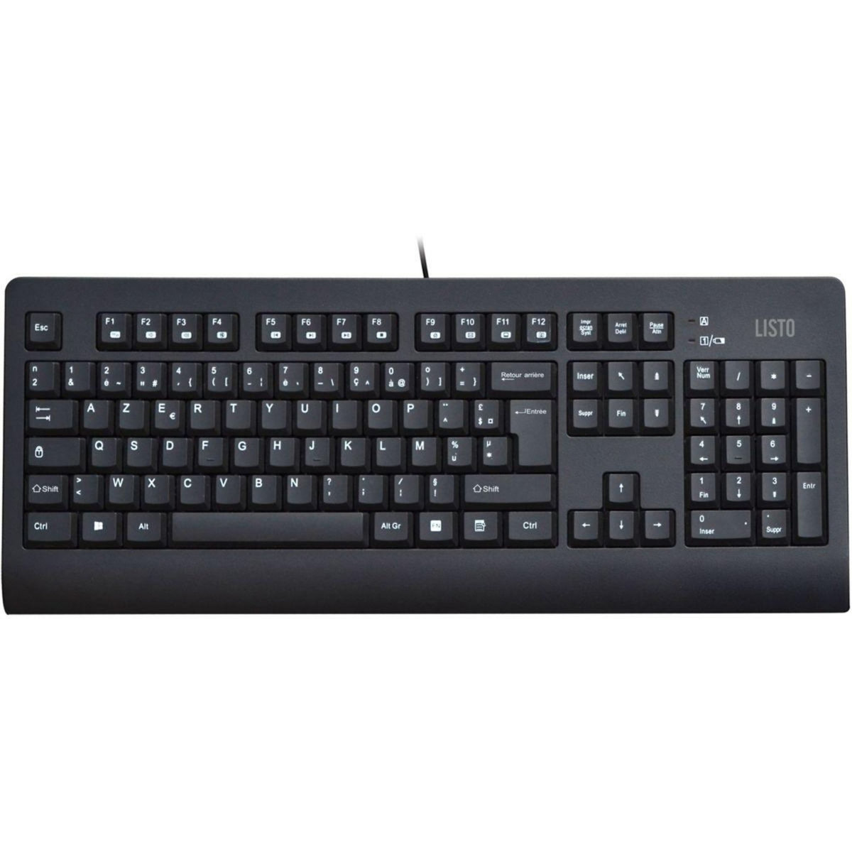 Listo Clavier filaire CF-266