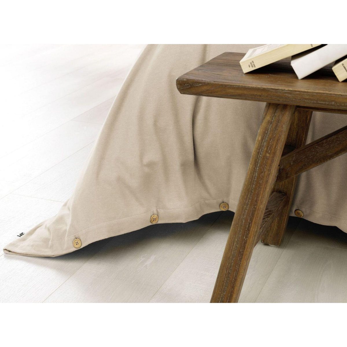 Home collection Housse de couette 100%flanelle