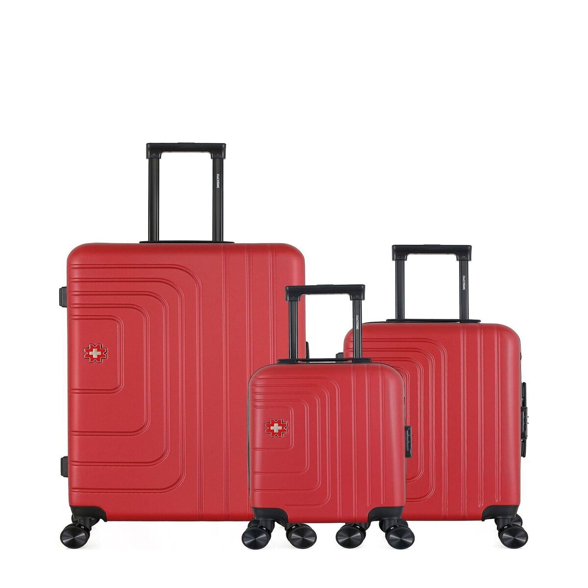 SWISS KOPPER SWISS KOPPER - LOT DE 3 - Valises grand format, cabine et cabine XXS RUTI