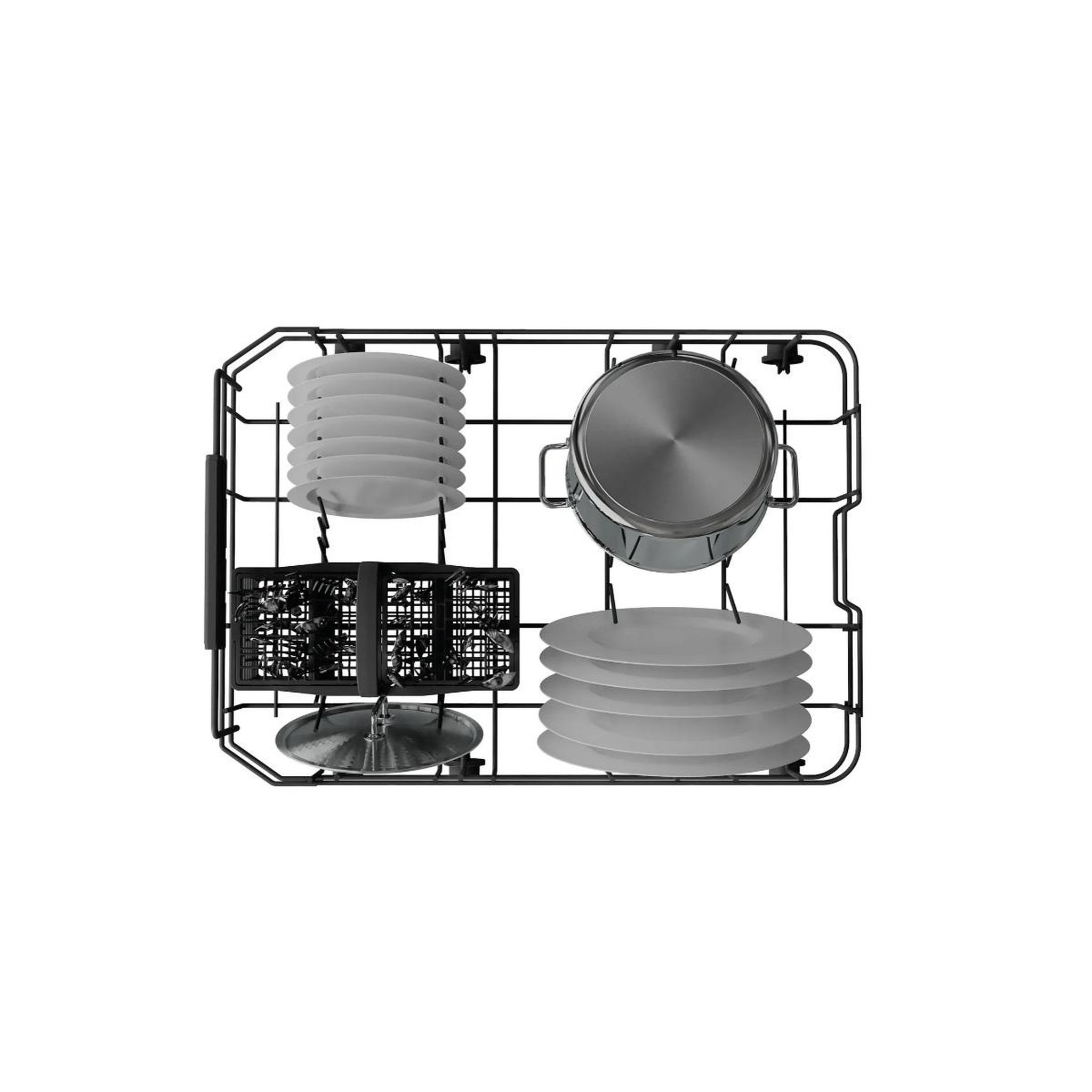 Voir la diapositive 6 : Whirlpool Lave-vaisselle 45cm 10 couverts 47db tout intégrable - wsic3m27c