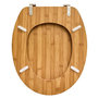 Voir la diapositive 2 : Paris Prix Abattant WC Effet Bambou  Hanoi  47cm Naturel