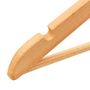 Voir la diapositive 5 : VIDAXL Cintres antiderapants 20 pcs Bois dur