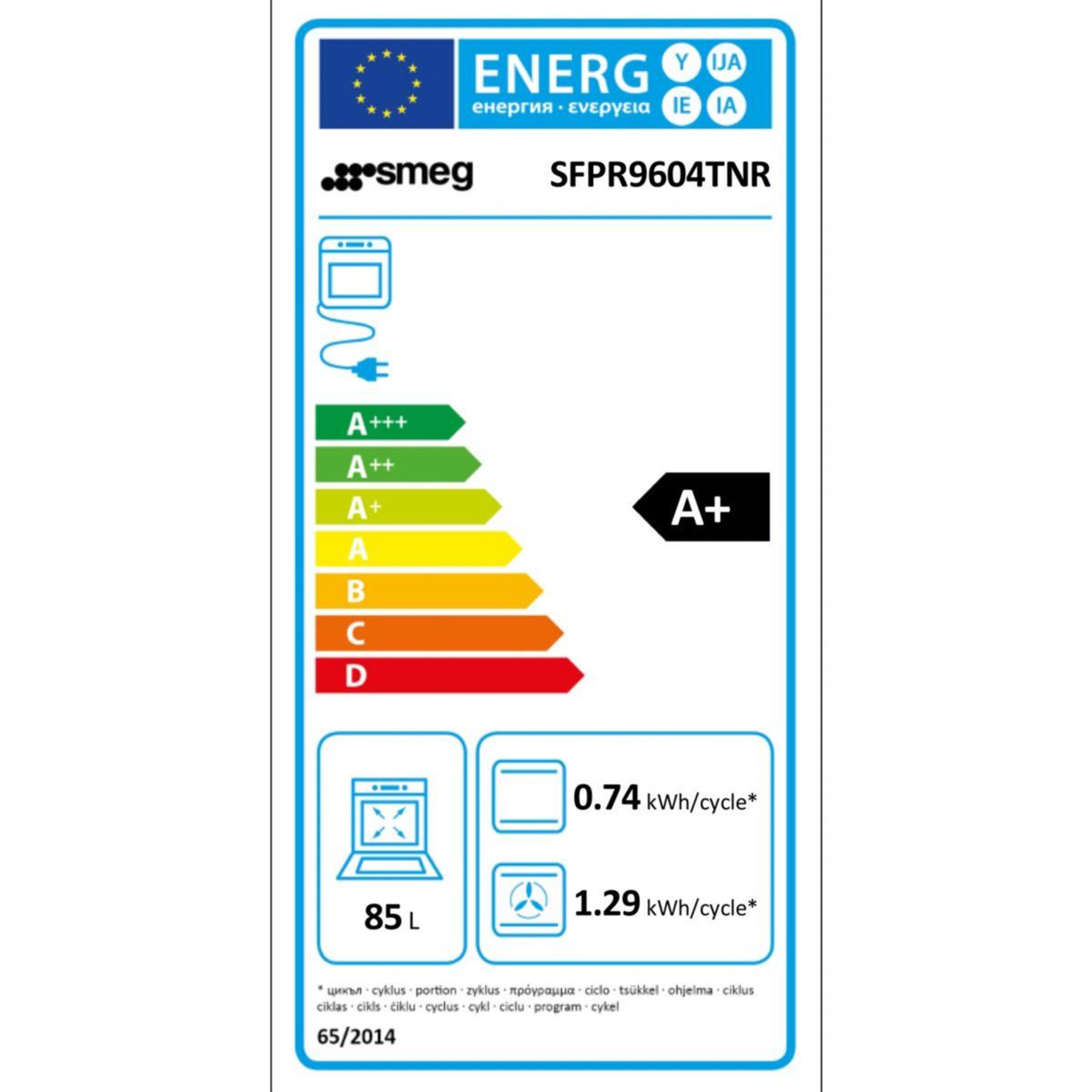 Voir la diapositive 6 : SMEG Four encastrable sfpr9604tnr