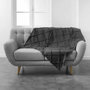 Voir la diapositive 1 : Paris Prix Plaid Uni en Coton  Calyssa  125x150cm Anthracite